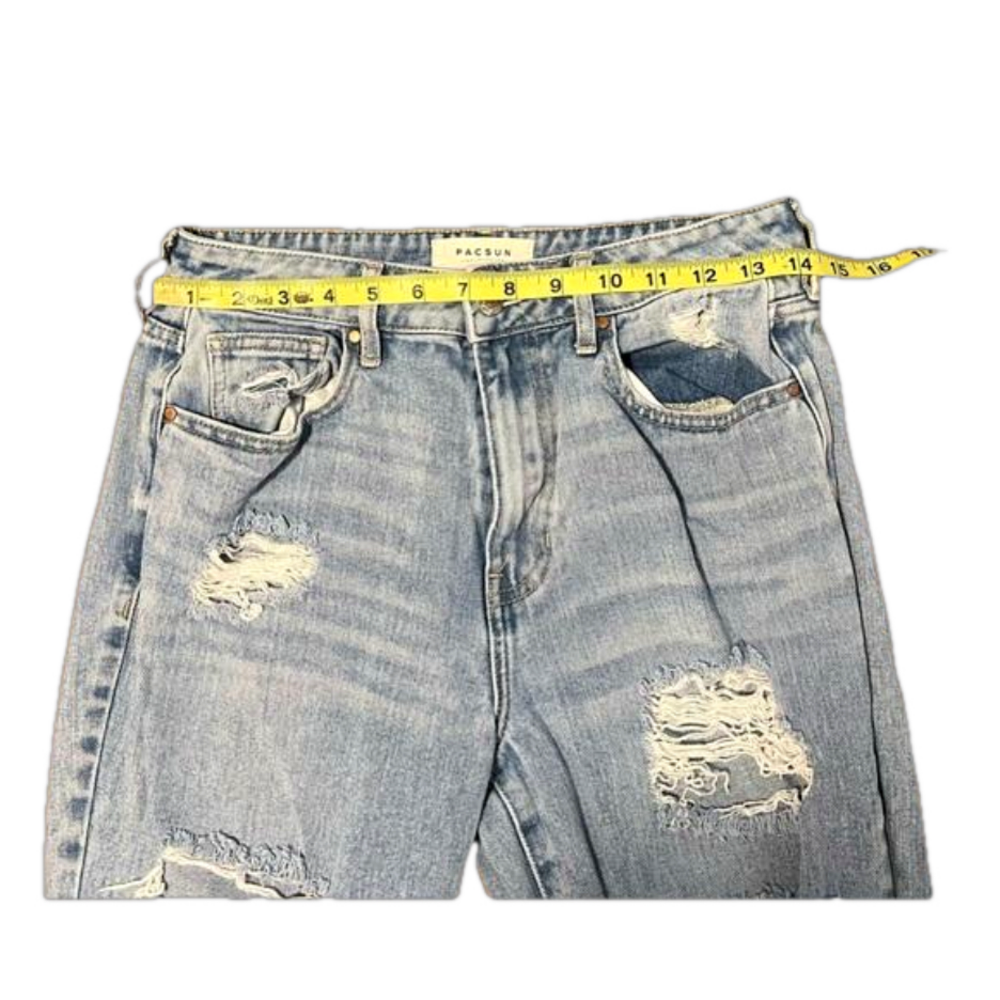 Pacsun Distressed Mom Jeans - Picture 3 of 6